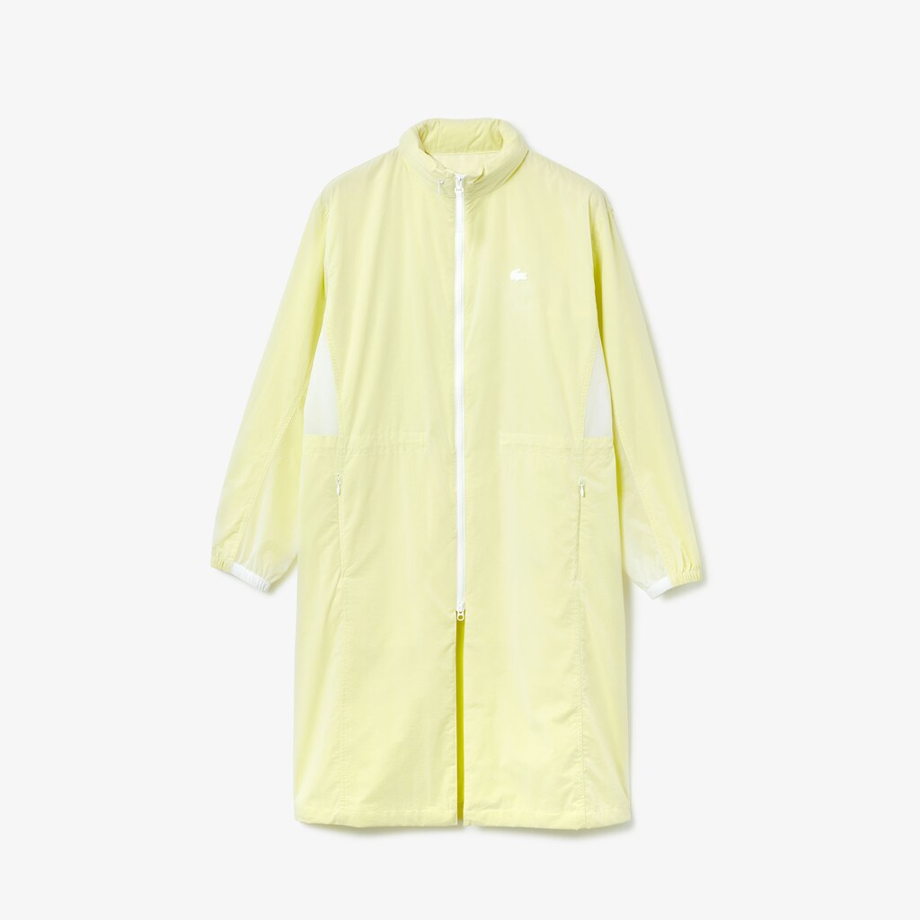 Women's Water-Resistant Long Nylon Parka / Lacoste