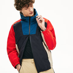 Men's Motion Water-Resistant Colorblock Zip Jacket / Lacoste