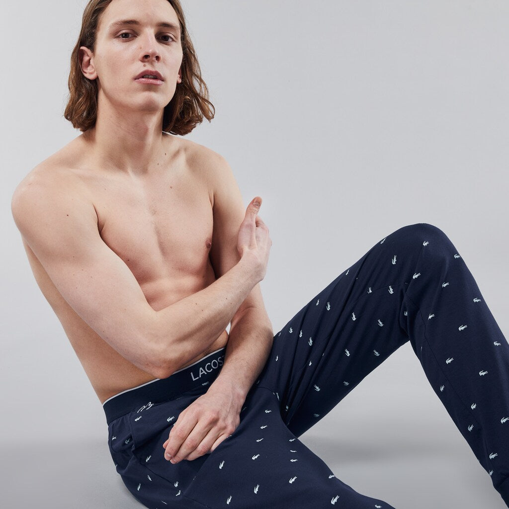 Printed Jersey Pyjama Trousers / Lacoste