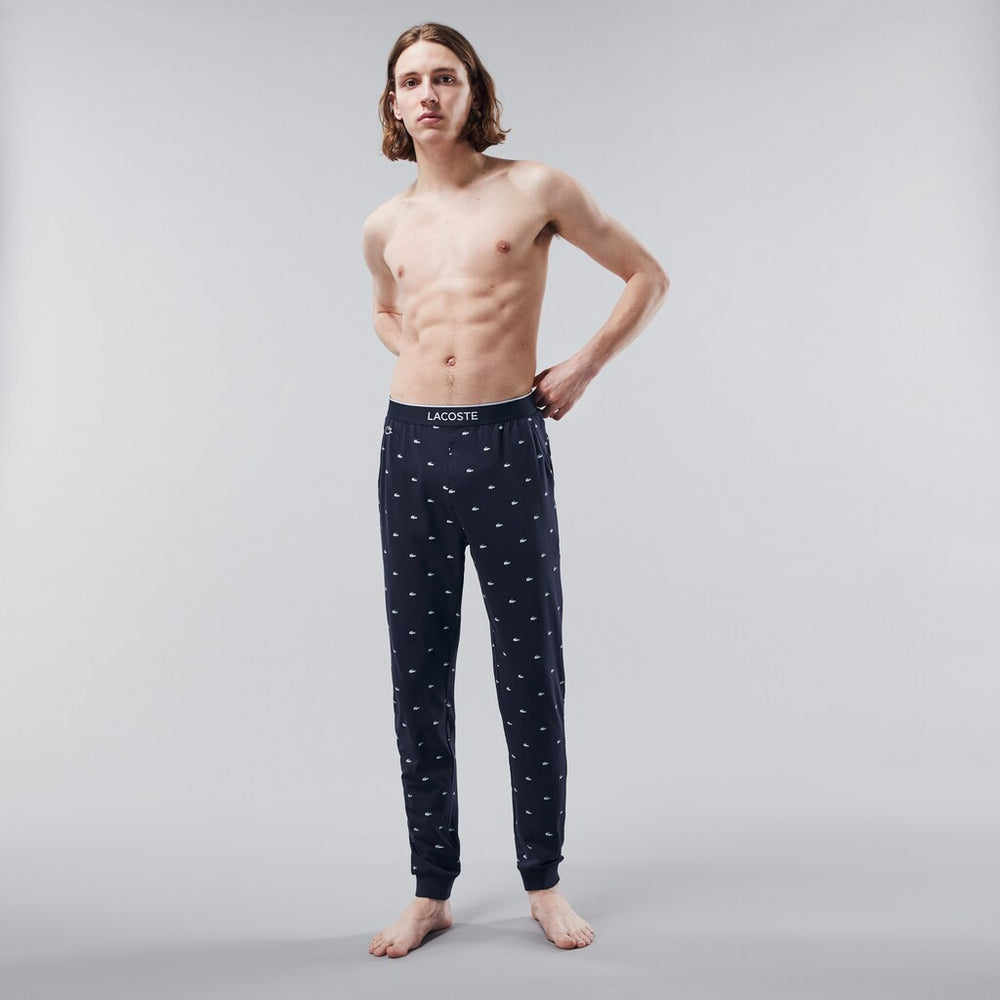 Printed Jersey Pyjama Trousers / Lacoste