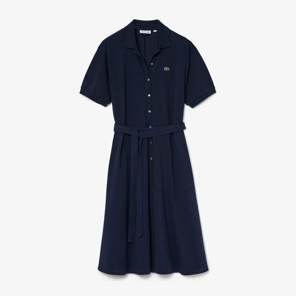 Women's Cotton Piqué Belted Polo Dress / Lacoste