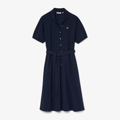 Women's Cotton Piqué Belted Polo Dress / Lacoste