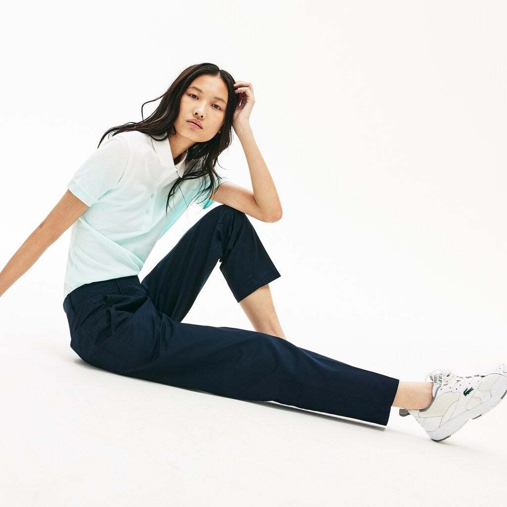 Women's Relaxed Fit Cotton Chinos / Lacoste
