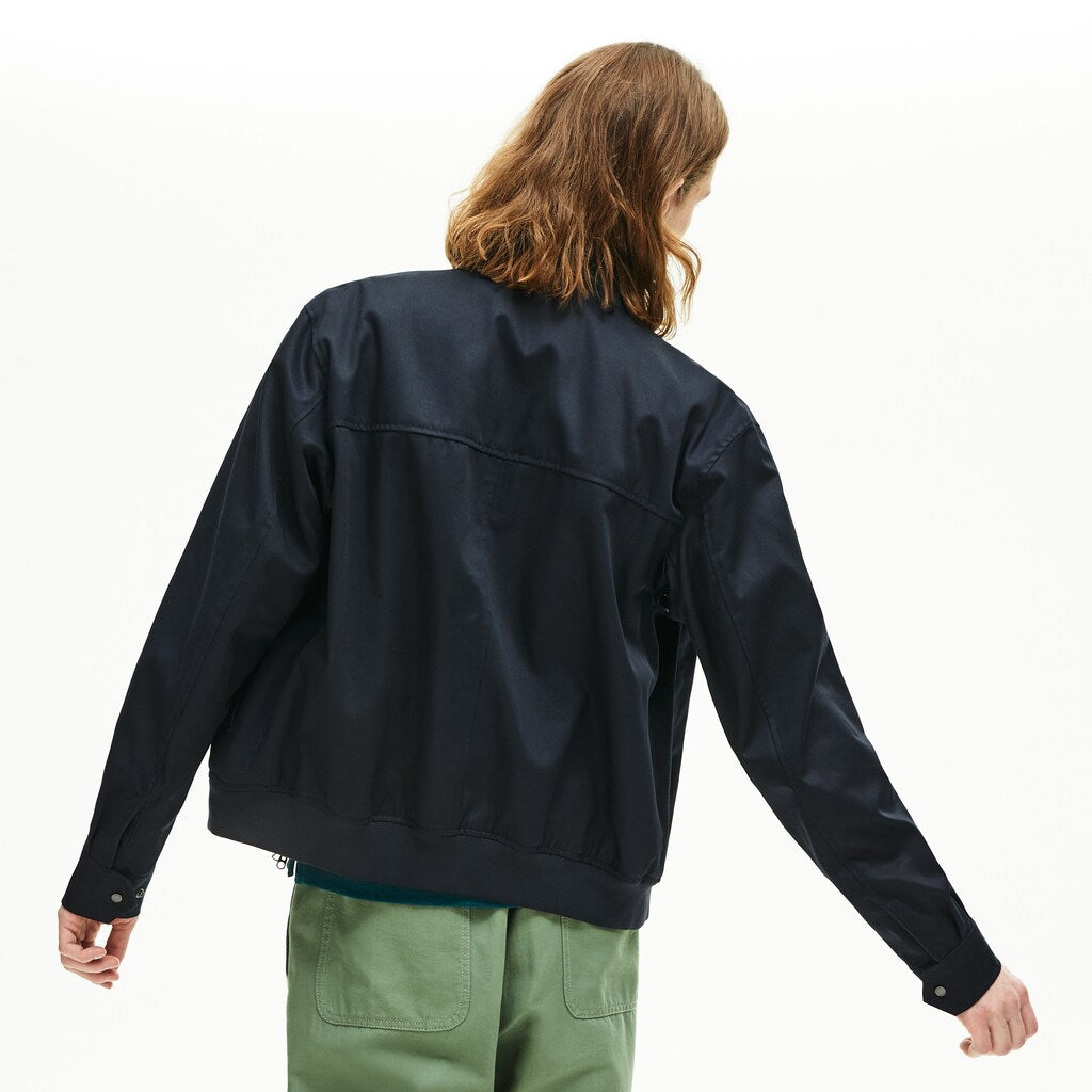 Men's Lightweight Cotton Zip Harrington Jacket / Lacoste
