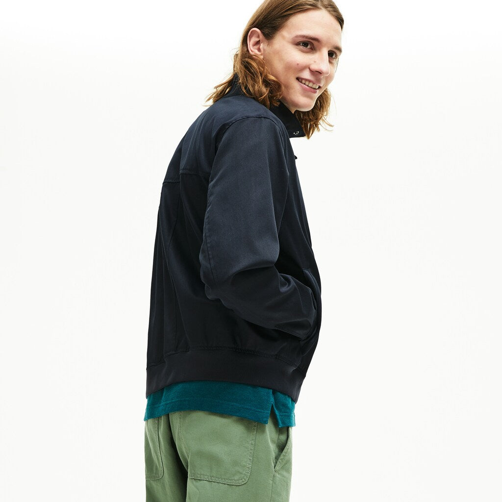 Men's Lightweight Cotton Zip Harrington Jacket / Lacoste