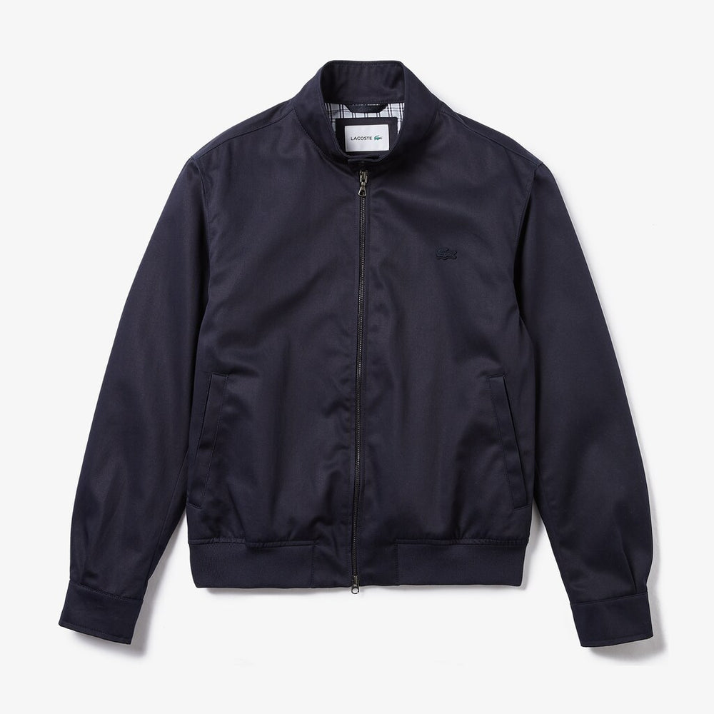 Men's Lightweight Cotton Zip Harrington Jacket / Lacoste