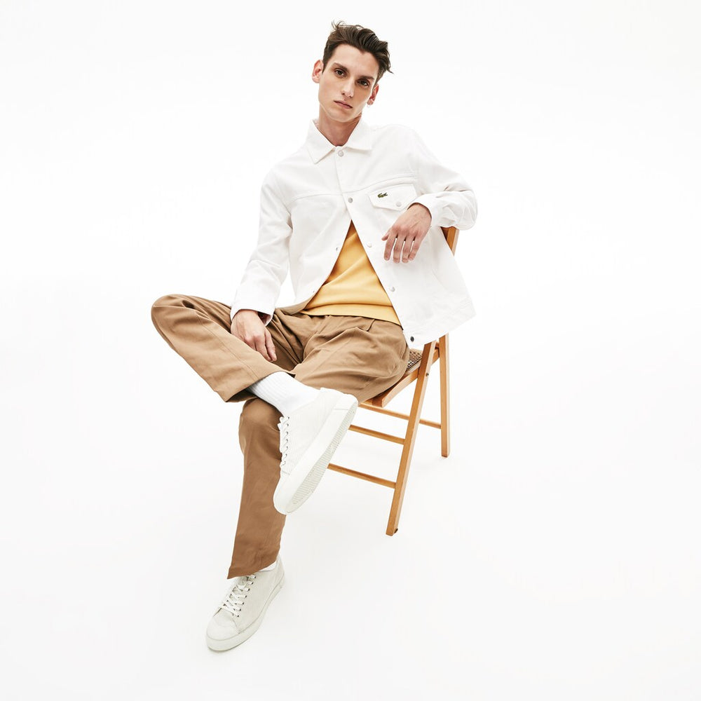Men's Multi-Pocket Denim Jacket / Lacoste