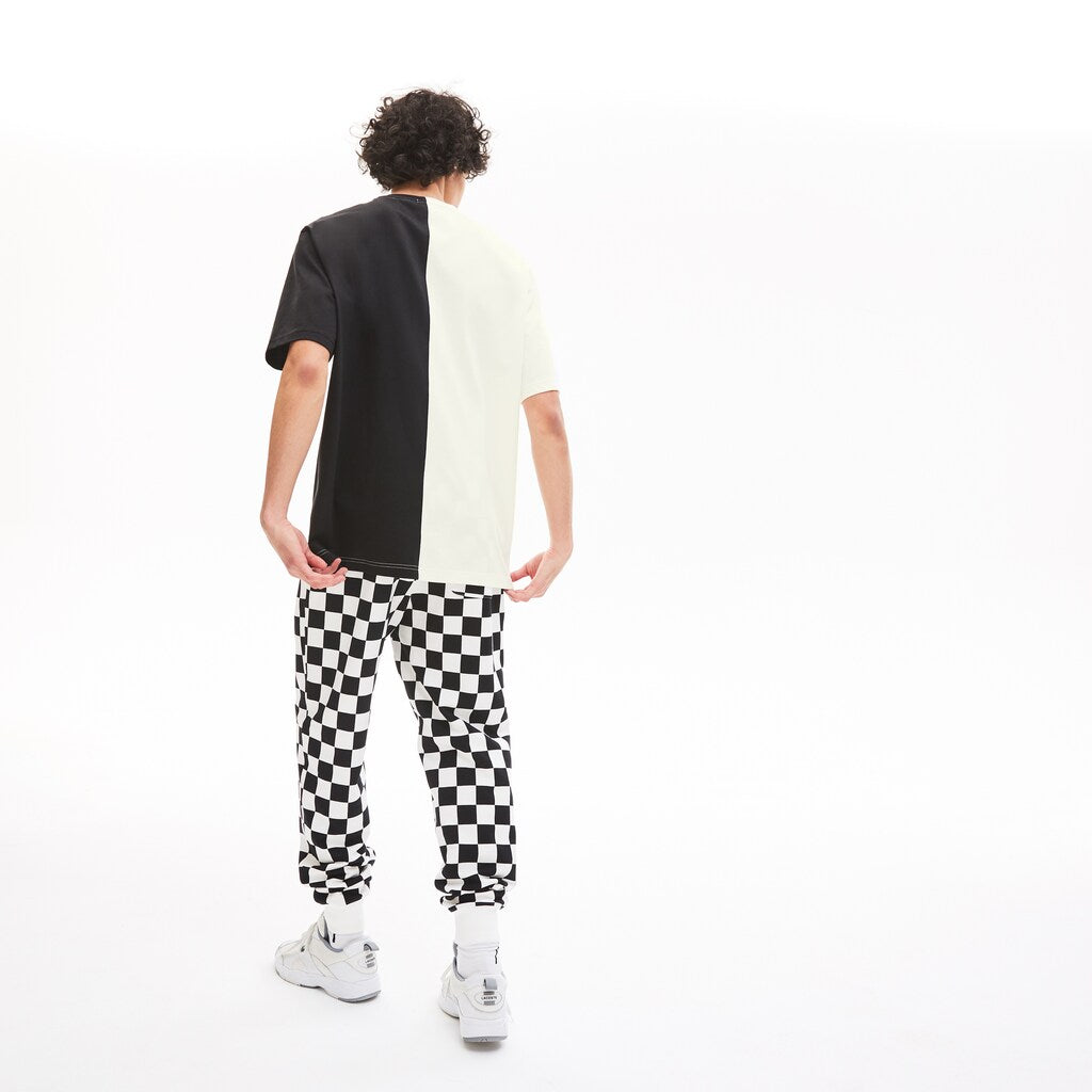 Unisex LIVE Graphic Print Cotton T-shirt / Lacoste