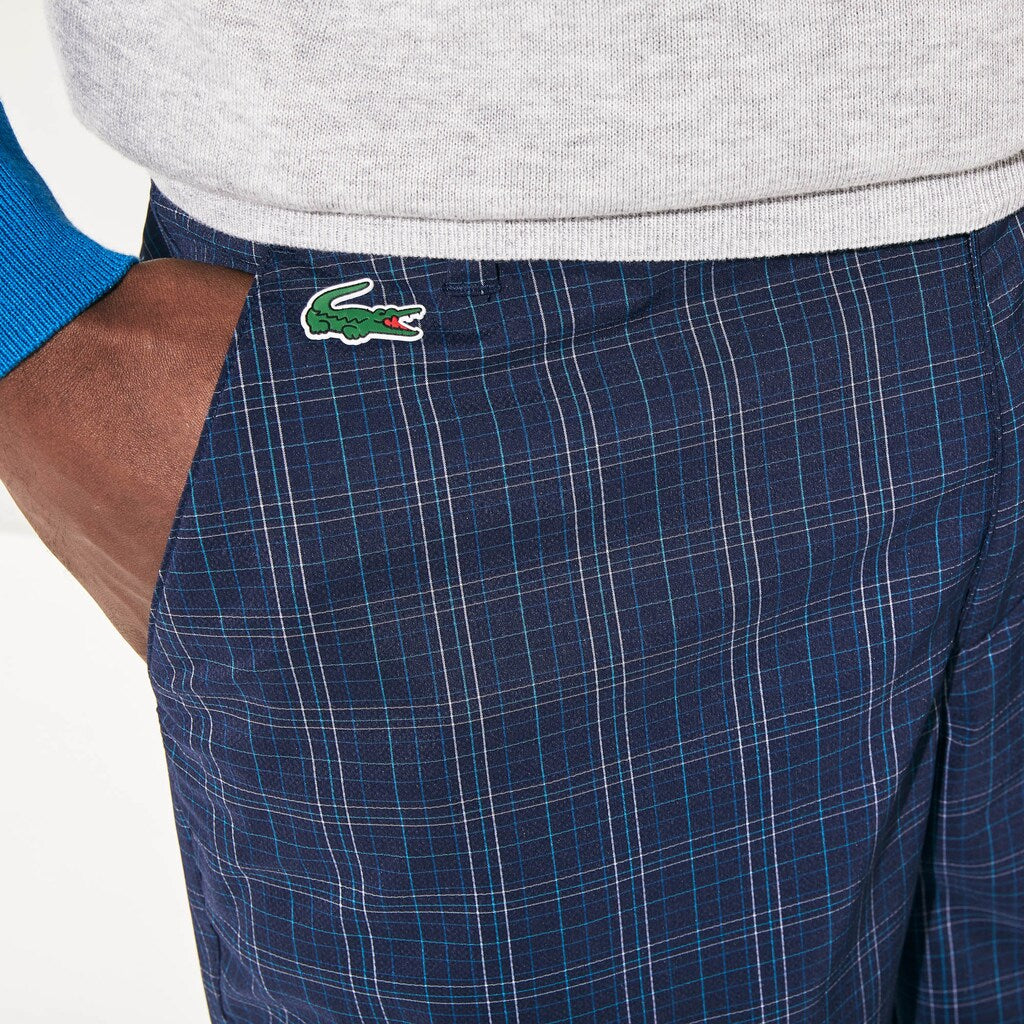 Men's SPORT Checked Stretch Golf Bermudas / Lacoste