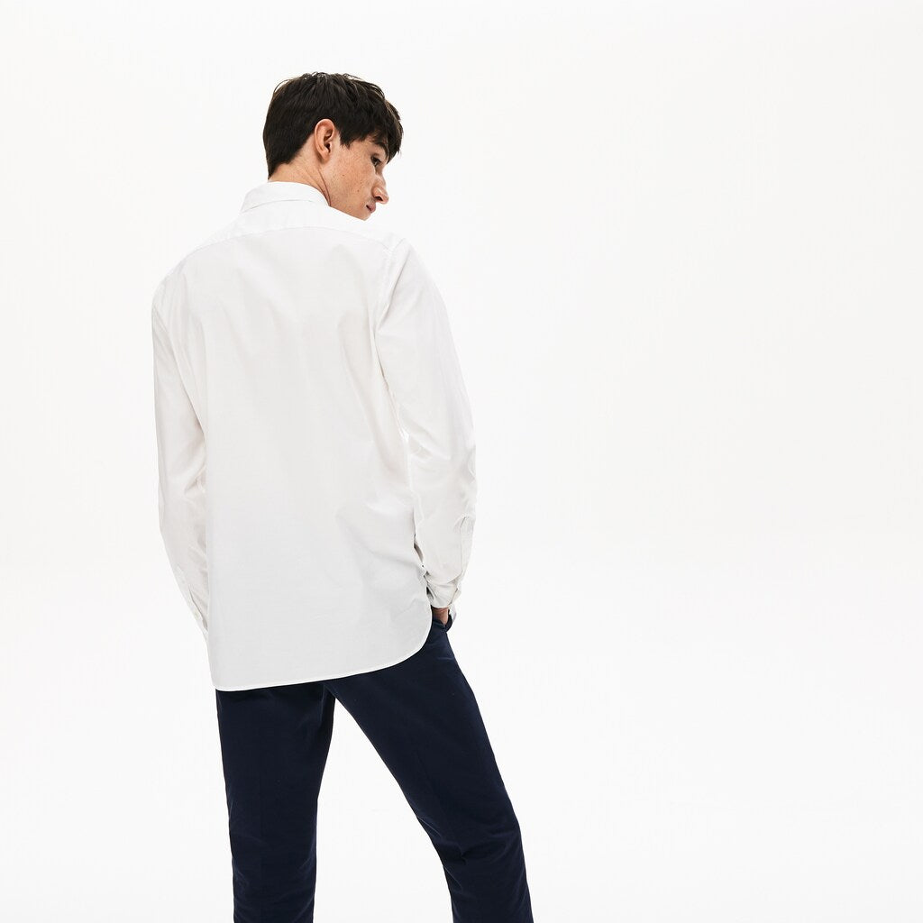 Men's Soft Cotton Poplin Shirt / Lacoste