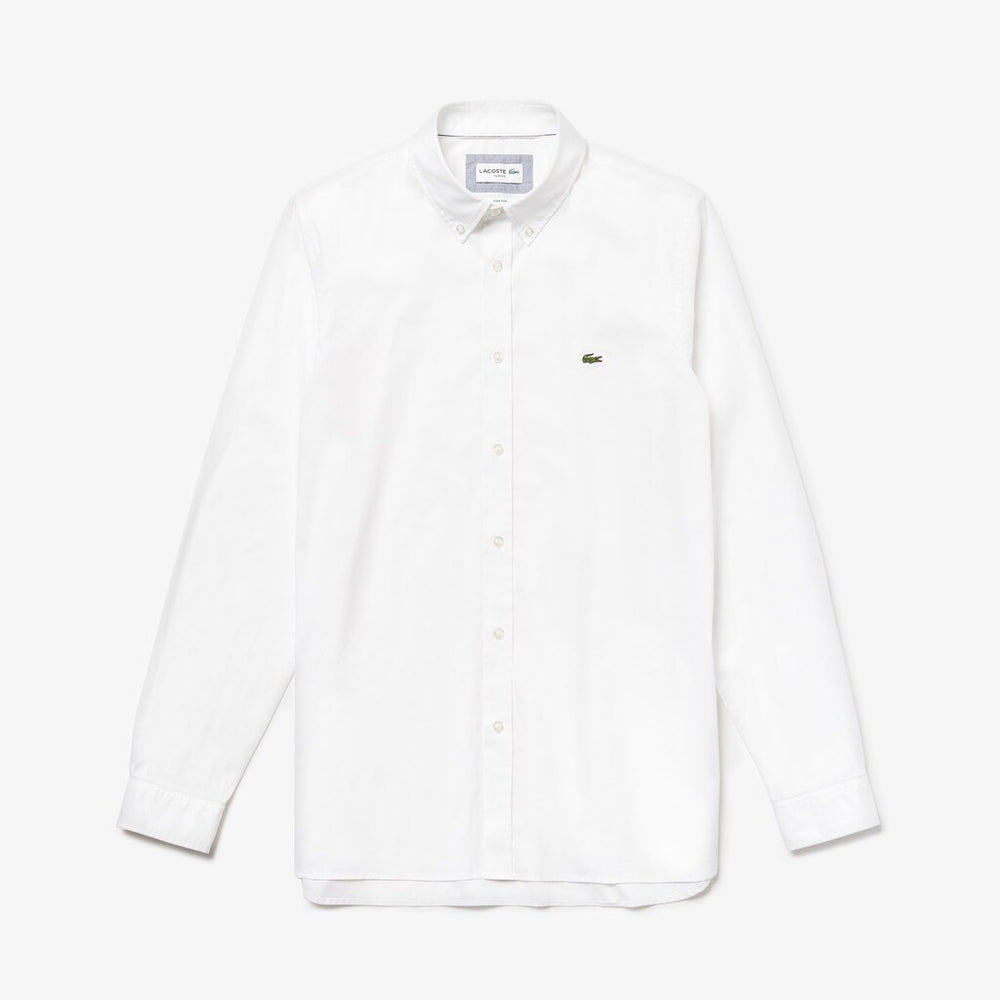 Men's Soft Cotton Poplin Shirt / Lacoste