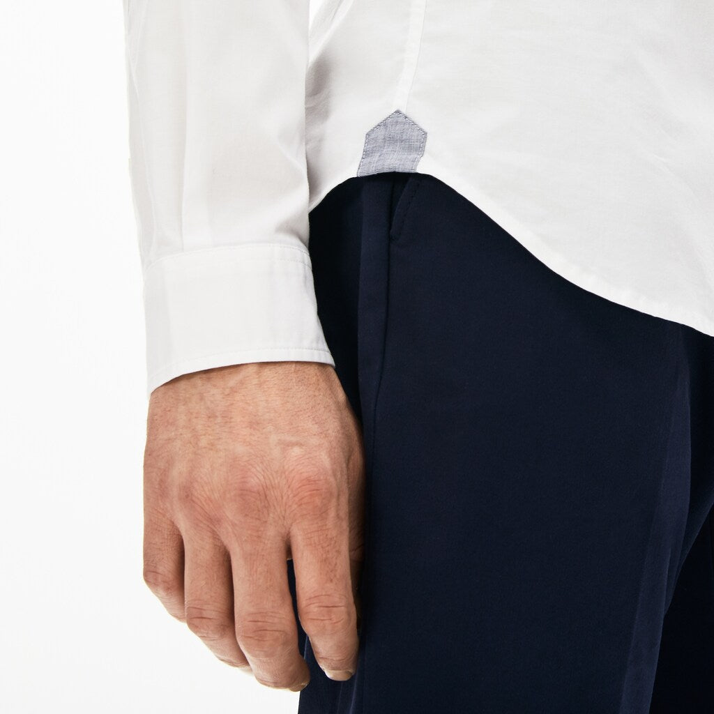 Men's Soft Cotton Poplin Shirt / Lacoste