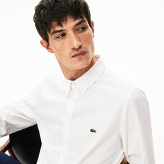 Men's Soft Cotton Poplin Shirt / Lacoste