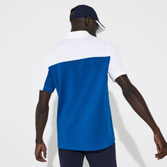 Men's SPORT Two-Tone Breathable Piqué Golf Polo Shirt / Lacoste