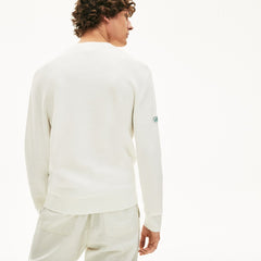 Men's Band Design Heritage Knit Sweater / Lacoste