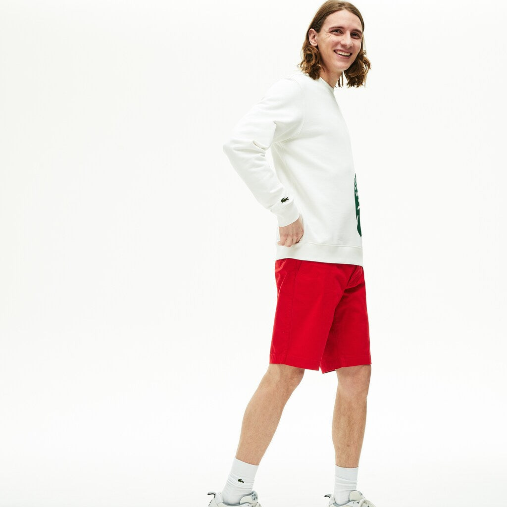 Men's Slim Fit Stretch Gabardine Shorts / Lacoste