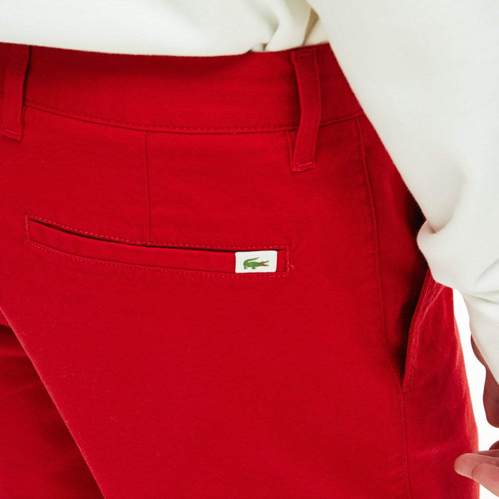 Men's Slim Fit Stretch Gabardine Shorts / Lacoste