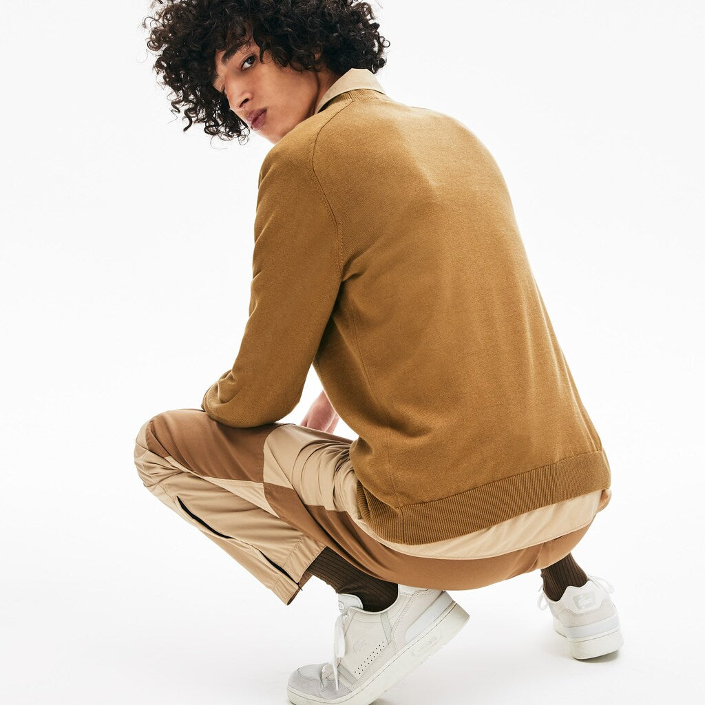 Men's LIVE Cotton Crewneck Sweater / Lacoste