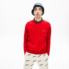 Men's LIVE Signature Cotton Crewneck Sweater / Lacoste