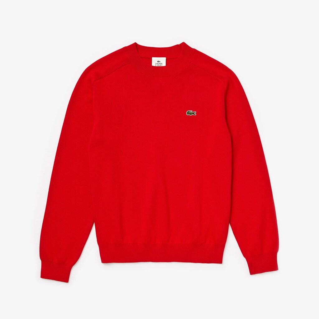 Men's LIVE Signature Cotton Crewneck Sweater / Lacoste