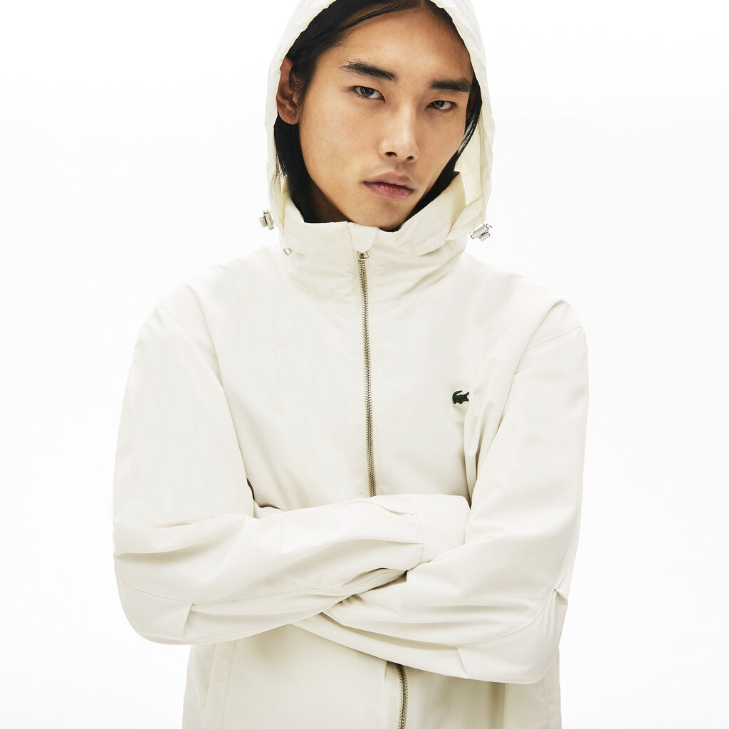 Men's Lightweight Water-Resistant Zip Windbreaker / Lacoste