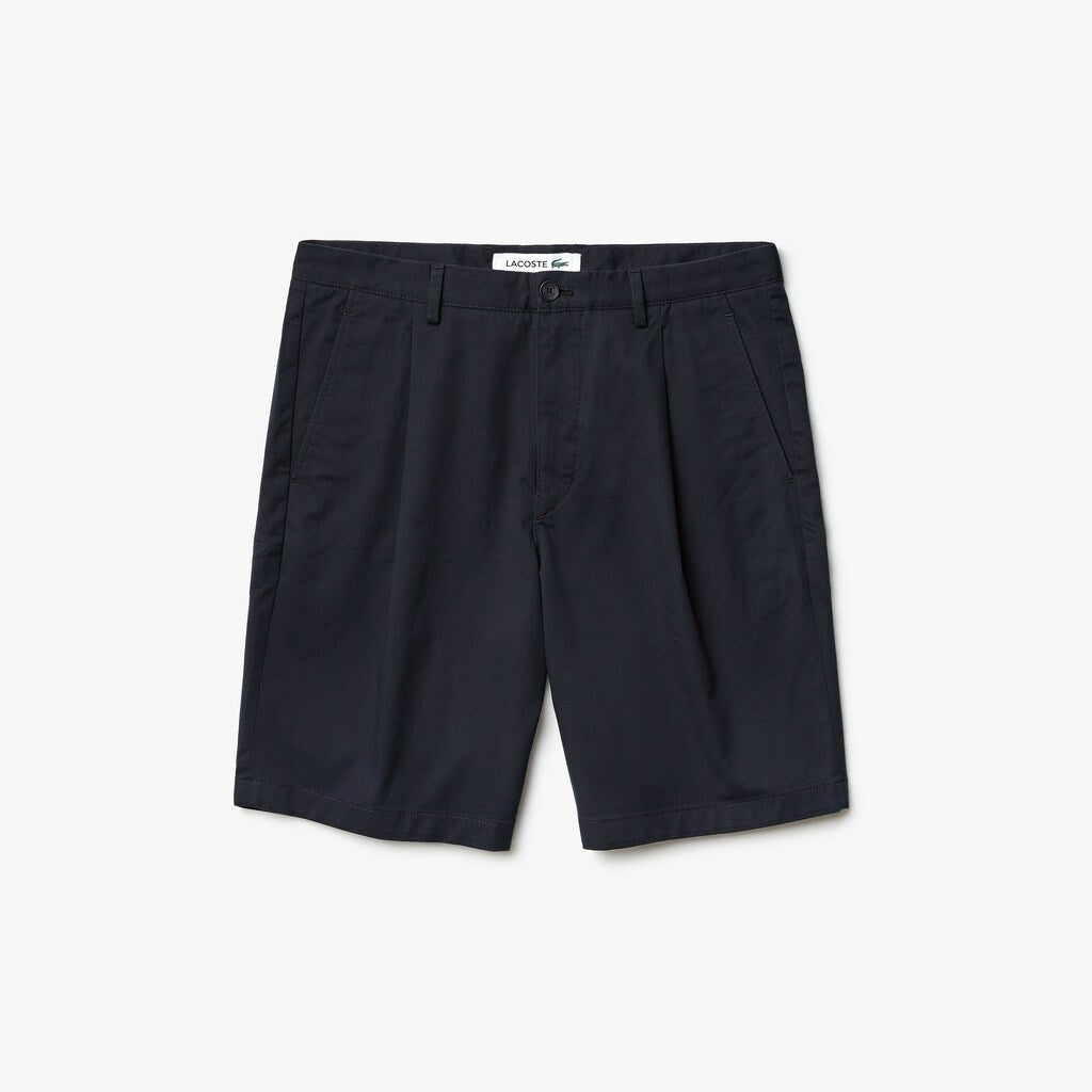 Men's Pleated Stretch Bermuda Shorts / Lacoste