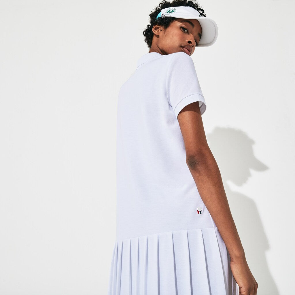 Women's SPORT Roland Garros Pleated Polo Dress / Lacoste
