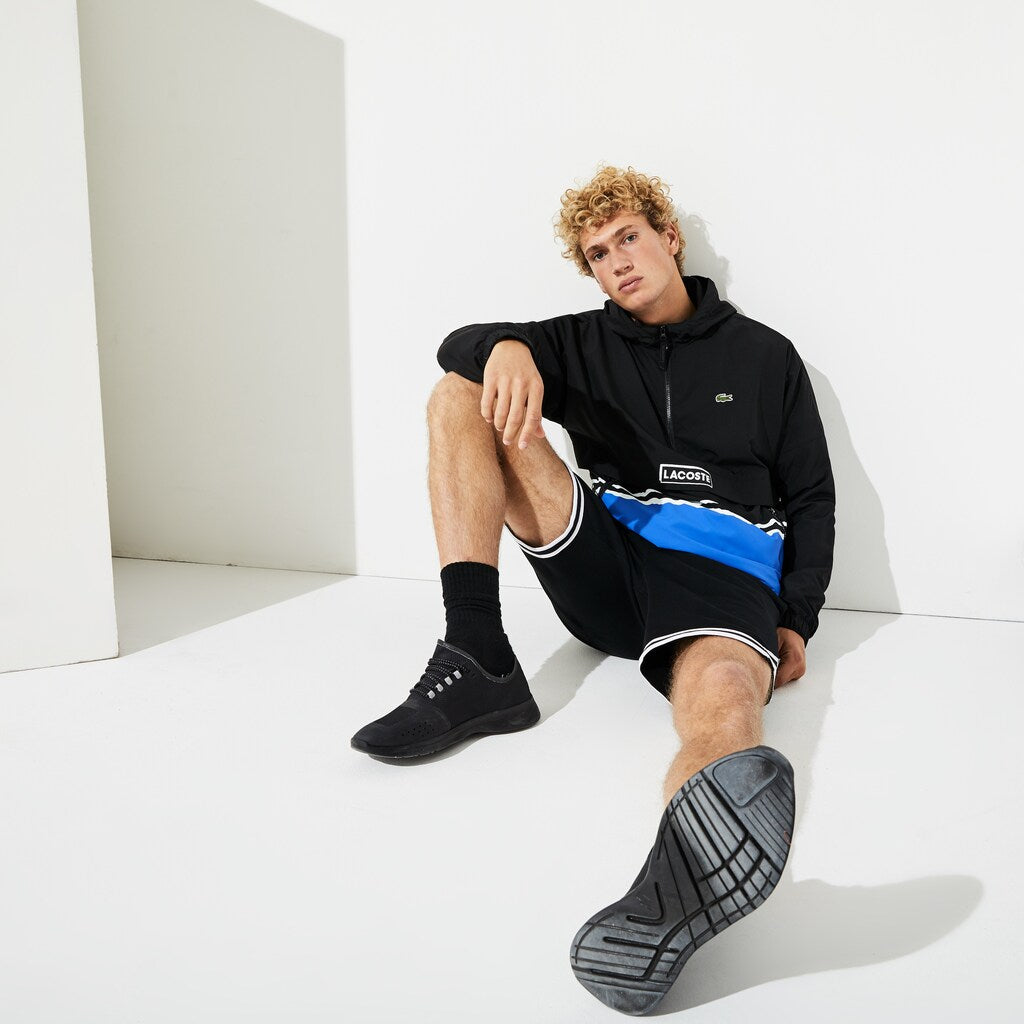 Men's SPORT Striped Water-Resistant Windbreaker / Lacoste
