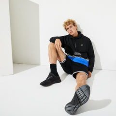 Men's SPORT Striped Water-Resistant Windbreaker / Lacoste