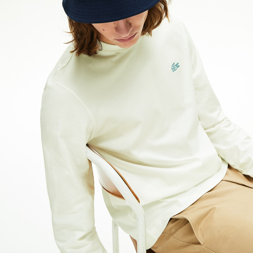 Men's Reflective Croc Regular Fit Cotton T-shirt / Lacoste