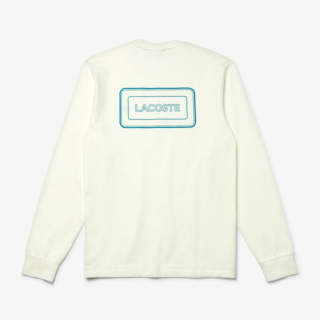 Men's Reflective Croc Regular Fit Cotton T-shirt / Lacoste