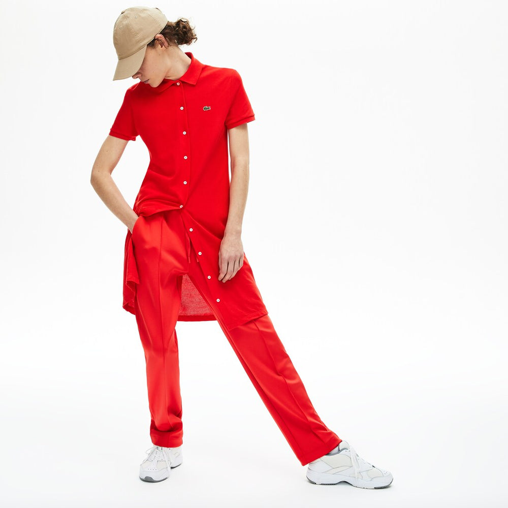Women's Cotton Piqué Buttoned Polo Dress / Lacoste
