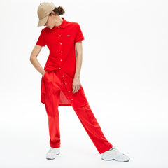Women's Cotton Piqué Buttoned Polo Dress / Lacoste