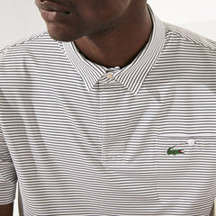 Men's SPORT Breathable Striped Golf Polo Shirt / Lacoste
