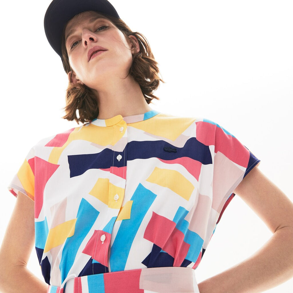 Women's Abstract-Print  Shirtdress / Lacoste