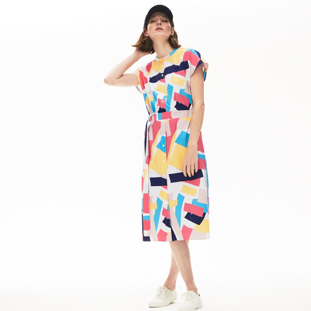 Women's Abstract-Print  Shirtdress / Lacoste