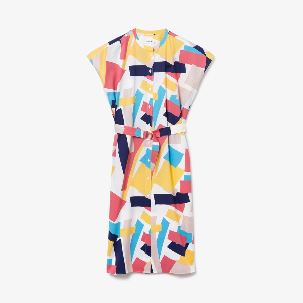 Women's Abstract-Print  Shirtdress / Lacoste