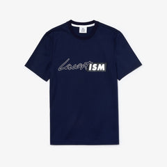 Unisex LIVE Lacostism Print Cotton T-Shirt / Lacoste