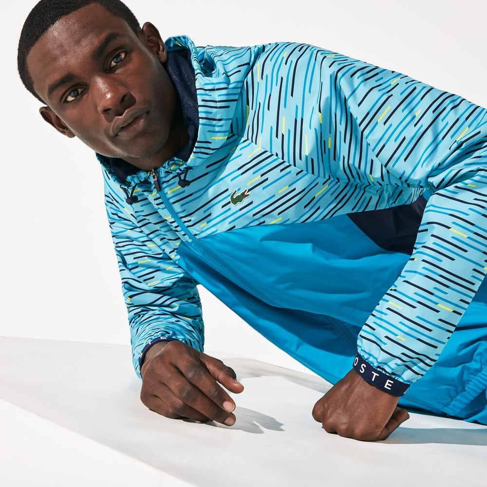 Men's SPORT Hooded Tennis Windbreaker / Lacoste