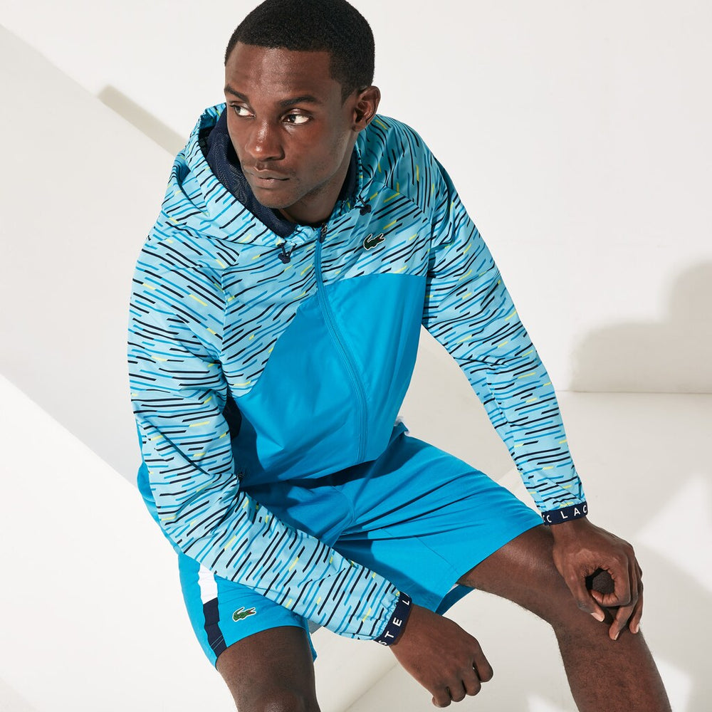 Men's SPORT Hooded Tennis Windbreaker / Lacoste