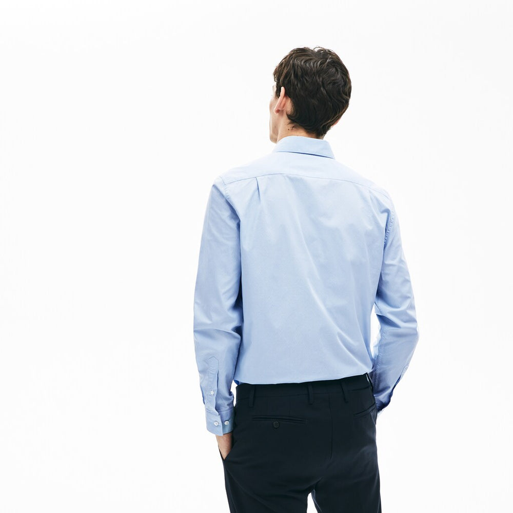 Men's Textured Cotton Shirt / Lacoste