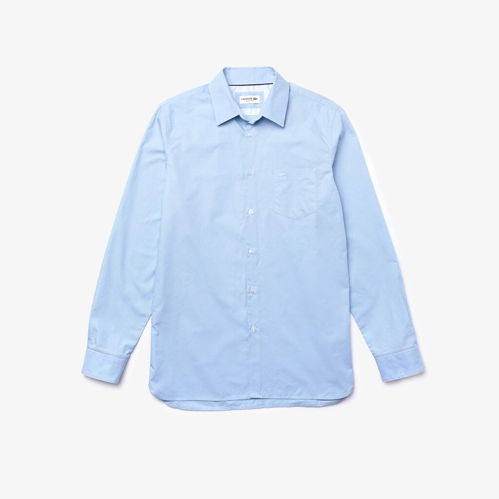 Men's Textured Cotton Shirt / Lacoste