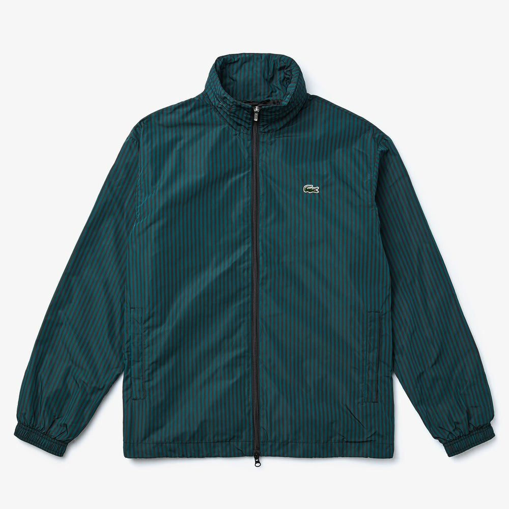 Men's LIVE Lightweight Striped Zip-Up Jacket / Lacoste
