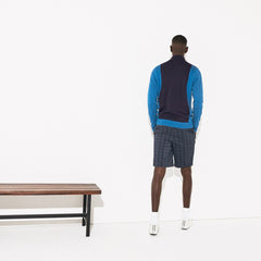 Men's SPORT Breathable Knit Zip Collar Golf Sweater / Lacoste