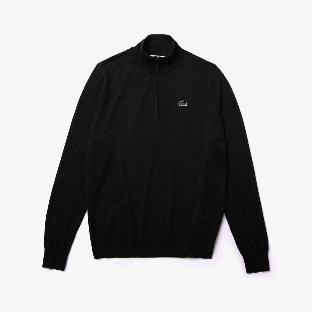 Men's SPORT Breathable-Knit Zip-Up Golf Sweater / Lacoste