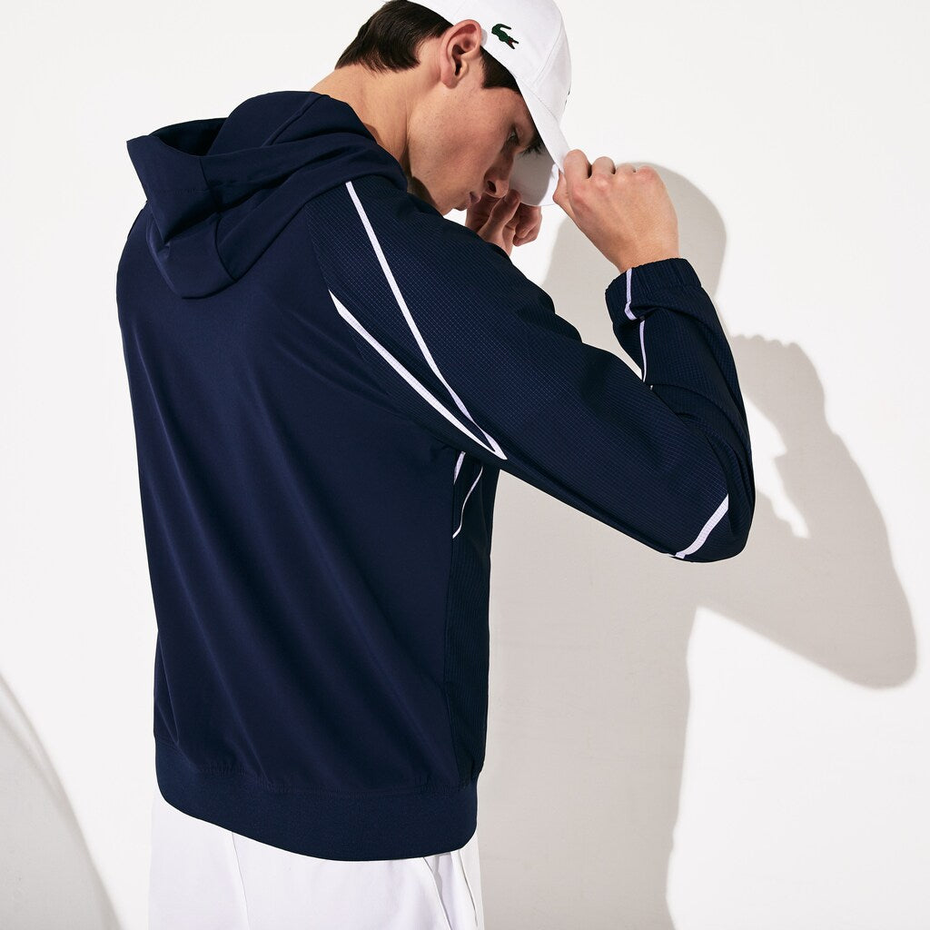 Men's SPORT French Open Hooded Zip Jacket / Lacoste