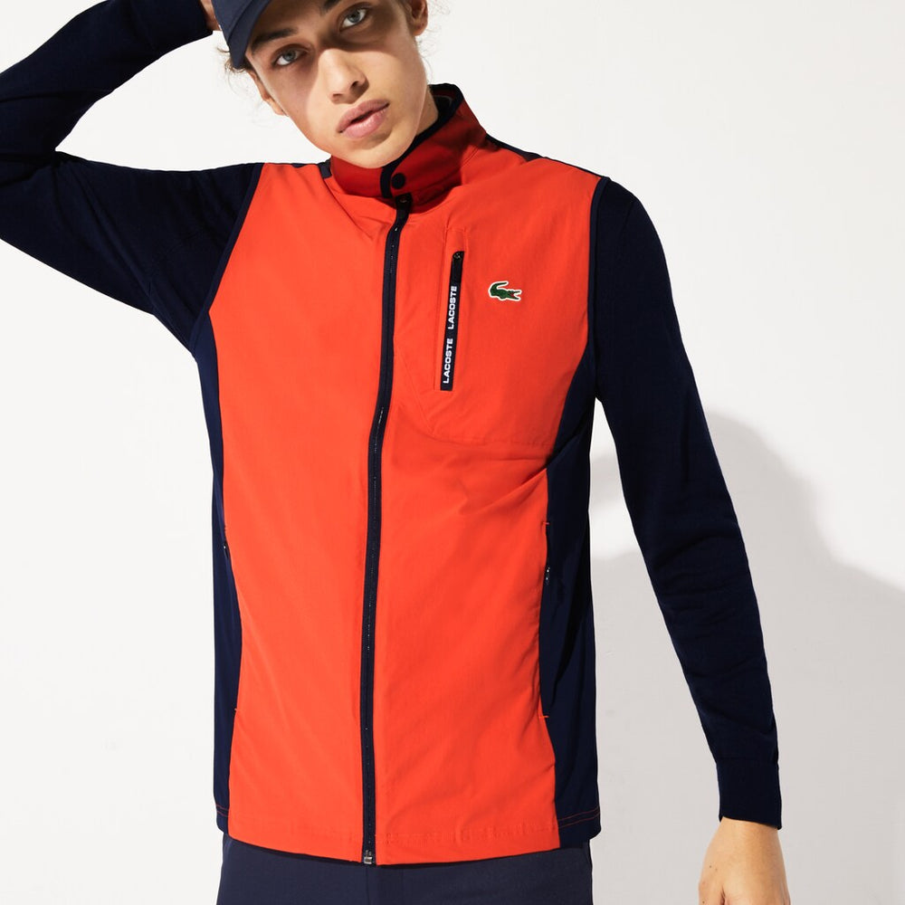 Men's SPORT Lightweight Water-Resistant Golf Vest / Lacoste
