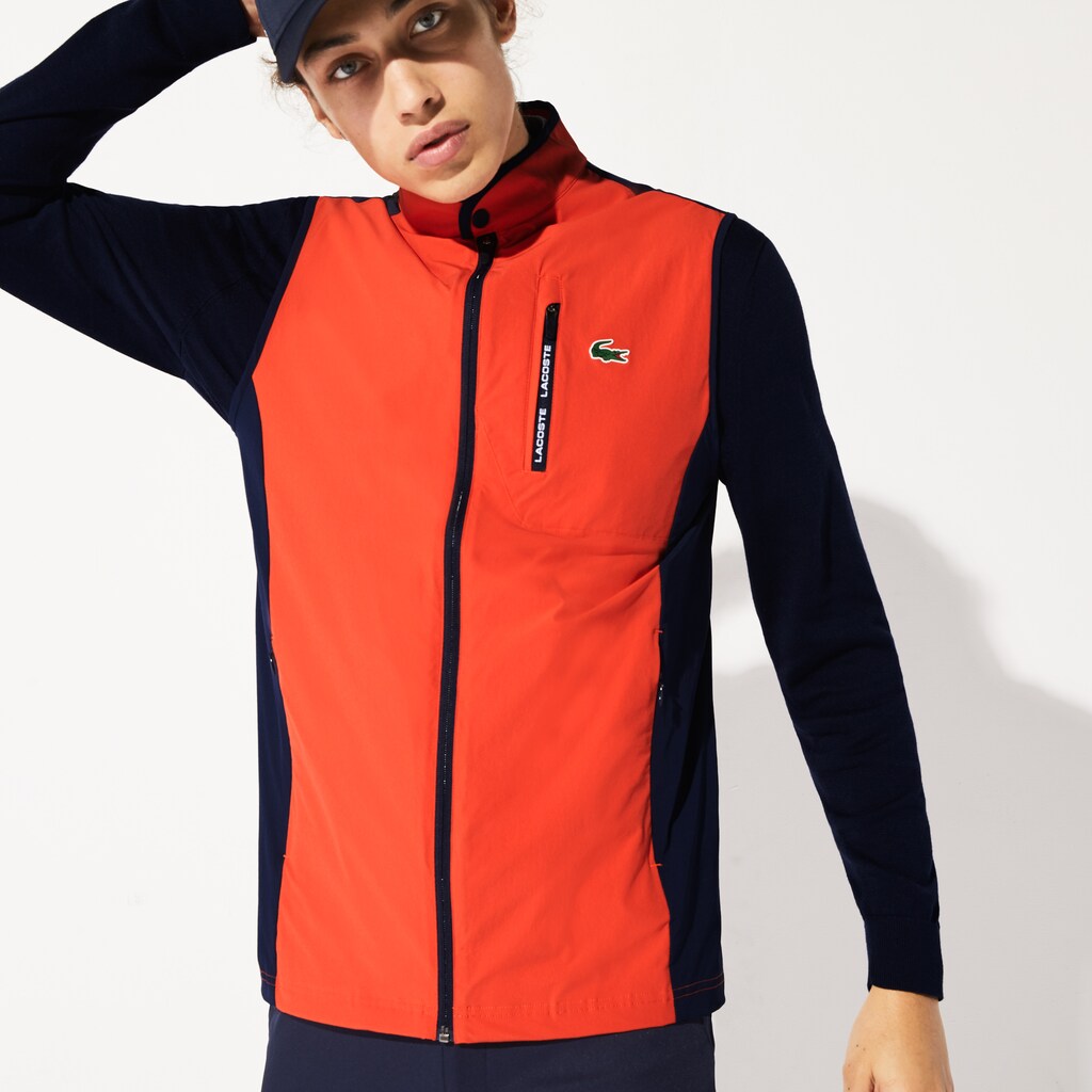 Men's SPORT Lightweight Water-Resistant Golf Vest / Lacoste
