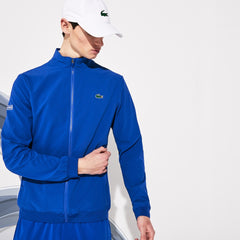 Men's SPORT Novak Djokovic Textured Zip Jacket / Lacoste
