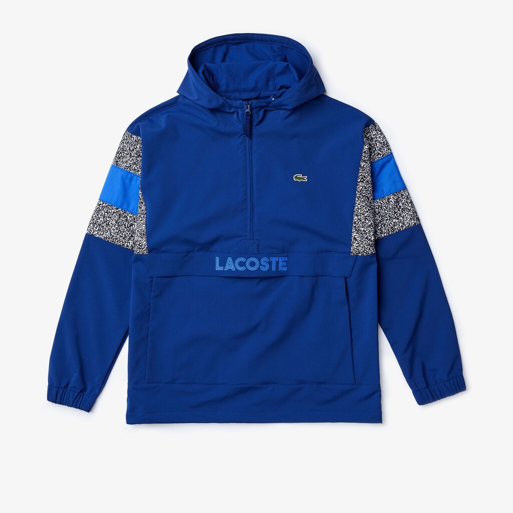 Men's SPORT Print-Blocked Performance Windbreaker / Lacoste
